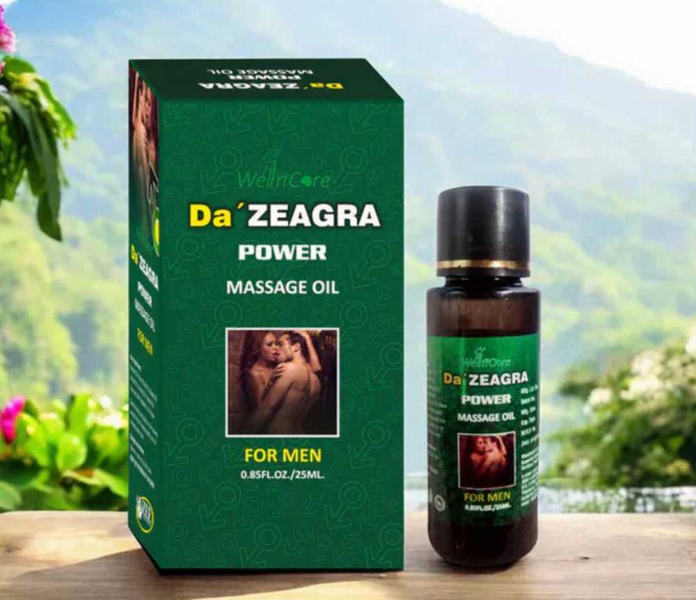 Da’ Zeagra Massage Oil – Revitalizing & Relaxing Herbal Body Oil