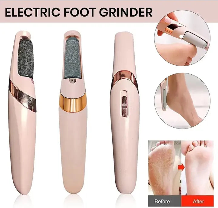 Rechargeable Electric Foot File Callus Remover Pedicure Machine Apparatus for Heels Grinding Device Foot Corns Remove Roller Feet Care