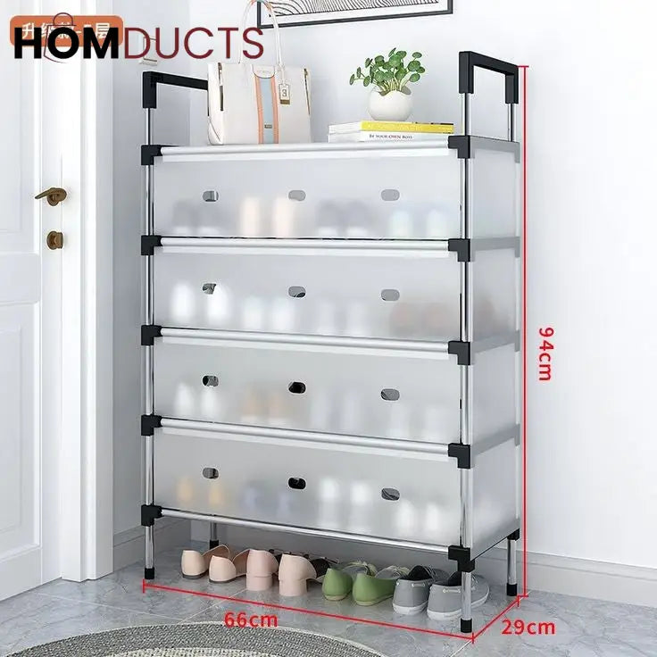 Dustproof Multilayer Shoe Rack