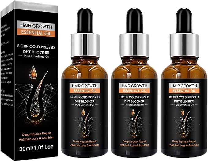 Hair Growth Essential Oil – Biotin & DHT Blocker