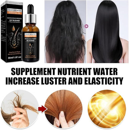 Hair Growth Essential Oil – Biotin & DHT Blocker