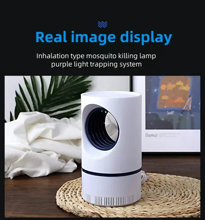 Photocatalyst Home Mosquito Repellent Lamp: Silent, Plug-in Device for Baby Bedrooms